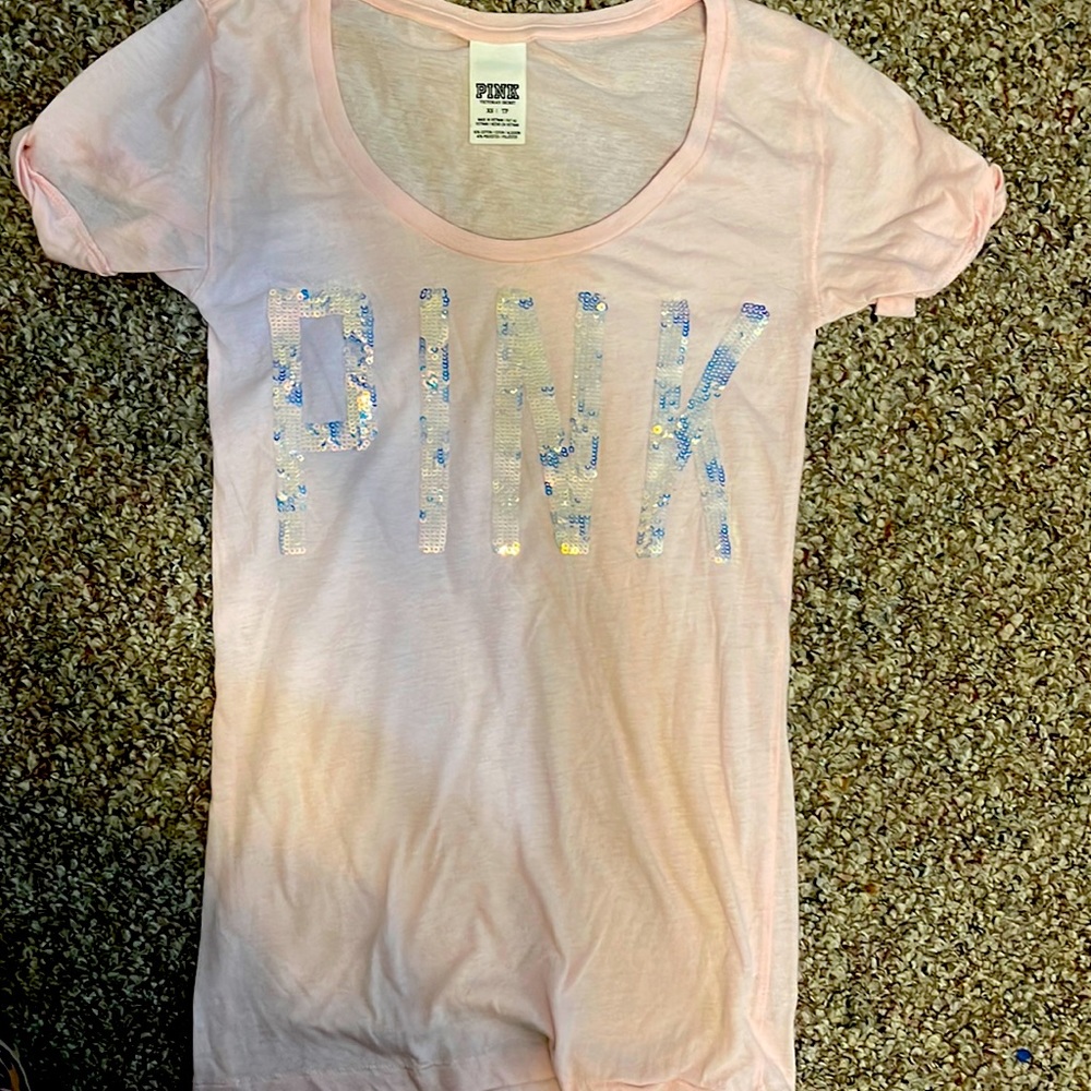 Pink Victoria Secret xs shirt
